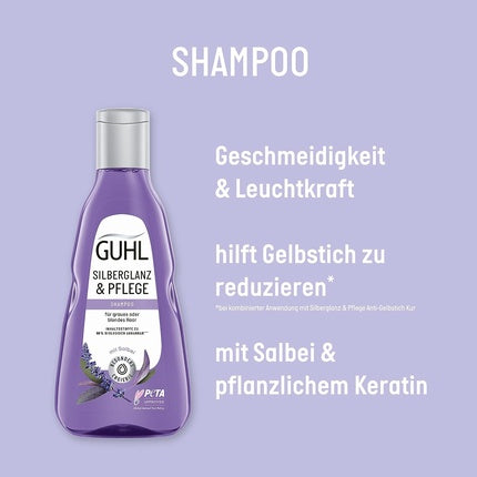 Șampon Guhl Silver Shine & Care 250ml