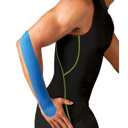 Tensio-Kinetica Leukotape K, Actimove, Sports Edition, Culoare Albastră
