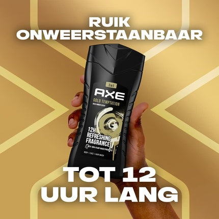 Gel de duș 3-în-1, Axe, Gold Temptation, 250ml