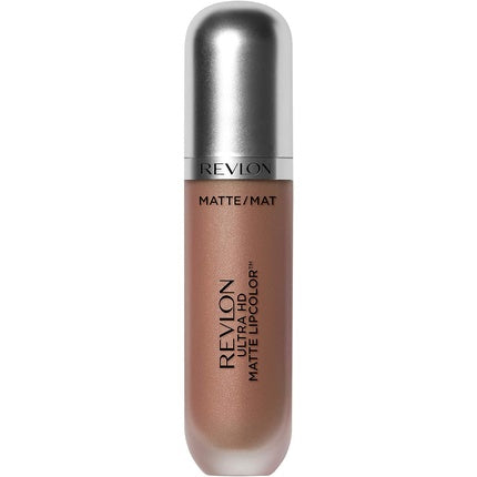 Ruj lichid mat Revlon Ultra HD Matte, Nude Brown Seduction, 6g