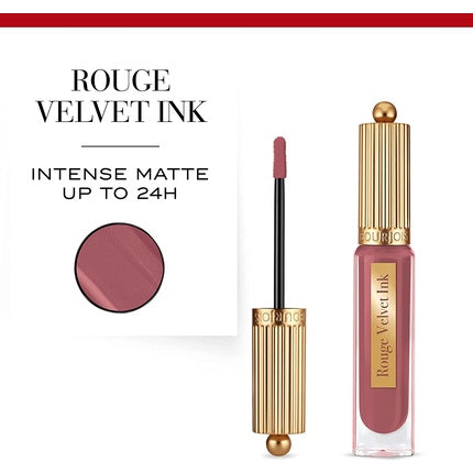 Ruj, Bourjois, Rouge Velvet Ink, roz, 3.5ml
