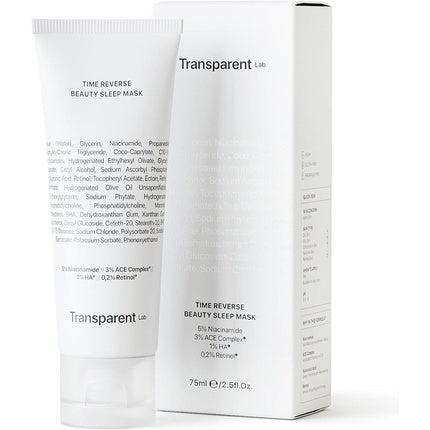 Mască de noapte Time Reverse Beauty Sleep Mask, 75ml