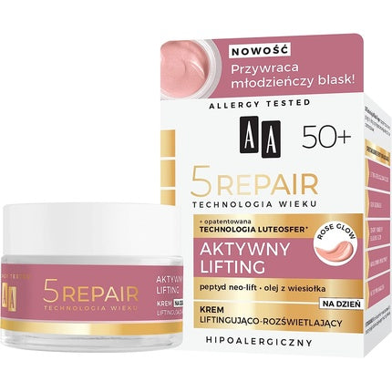 Cremă de zi lifting AA Alter, Active Lifting, 50 ml