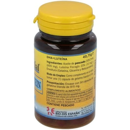 Supliment alimentar, Nature Essential, DHA + Luteină, 615mg, 50 capsule