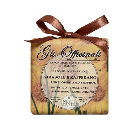 Săpun de corp Nesti Dante, Gli Officinali, Sunflower și Saffron, 200g