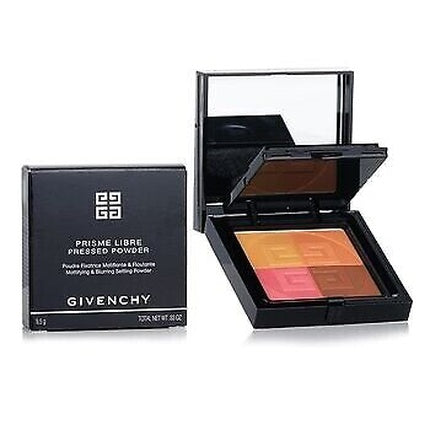 Pudră compactă, Givenchy, Prisme Libre, nuanța Flanelle Epicee