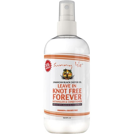 Sunny Isle White Jamaican Black Castor Oil Knot Free Forever Leave In Conditioner, 236ml