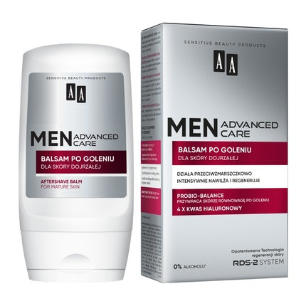 Balsam după ras AA Men Advanced Care pentru piele matură, 100ml
