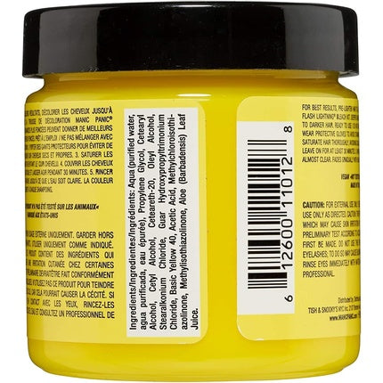 Vopsea de par semi-permanenta, Manic Panic, Electric Banana, 118ml