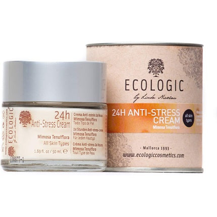 Cremă antirid, Ecologic Cosmetics By Linda, Mimosa Tenuiflora și Mușețel, 50ml