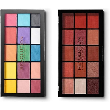 Paletă farduri de pleoape, Makeup Revolution, ReLoaded Marvellous Mattes, 19g