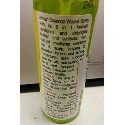Spray de stilare pentru păr, African Essence 6 în 1, 4oz (120ml)