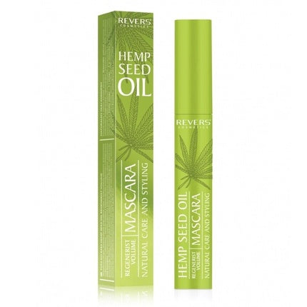Mascara Revers Cosmetics cu Ulei de Semințe de Cânepă - Regenerist Volume, Neagră