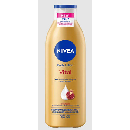 Lotion corporal Nivea Vital Body Lotion, parfum de rodie, 250 ml
