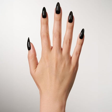 CND Shellac Vivid High Opacity Gel Polish, negru, 0.25 Fl Oz