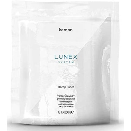 Decolorant Kemon Lunex System Decap Super, pudră decolorantă fără amoniac, 400g