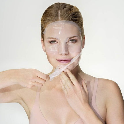 Gold Collagen Hydrogel Mask, Set de 4 măști faciale cu acid hialuronic și colagen pentru piele deshidratată