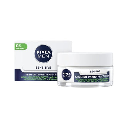 Cremă hidratantă, Nivea, Men Sensitive, 50ml