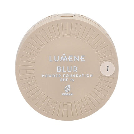Pudră Compactă It's Snowing Lumene Blur SPF15 Bej
