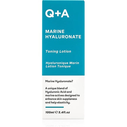 Lotiune Tonica Q+A, Marine Hyaluronate, 100ml