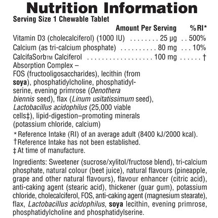Vitamine, Natures Plus, D3, 1000 IU, mestecabile, 90 tablete, fructe