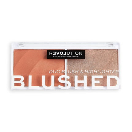 Blush & Iluminator Makeup Revolution Relove Blushed Duo Queen