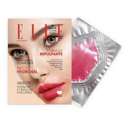 Patch-uri Hidrogel pentru Buze, Elle, Hidratare și Plinătate, Roz