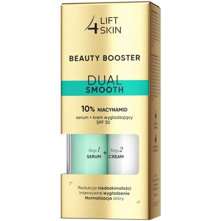 Ser anti-îmbătrânire Lift4skin Dual Smooth 10% niacinamid, cremă SPF30