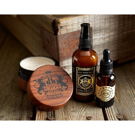 Ulei de ras Dear Barber 30 ml, formulă pre-ras non-grasă cu migdale și sâmburi de struguri