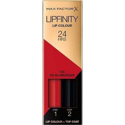 Ruj si luciu de buze, Max Factor, Lipfinity 125, 2.3ml si 1.9g