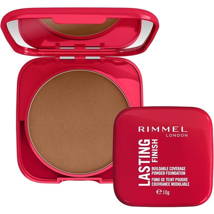Fond de ten compact, Rimmel London, Lasting Finish, 012 Cinnamon