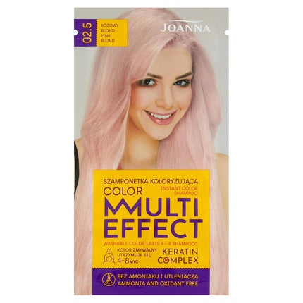 Șampon colorant Joanna Multi Effect Roz Pal 40ml
