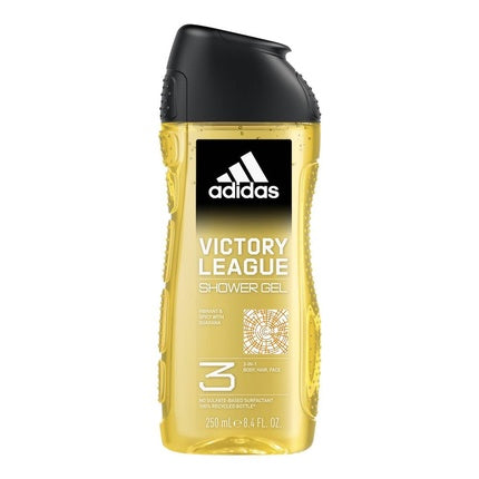 Gel de duș 3 în 1, Adidas Victory League, 250 ml