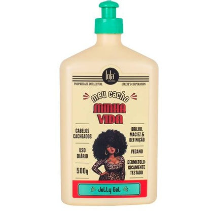Gel styling, Lola Cosmetics Meu Cacho Minha Vida Jelly Gel, 500g
