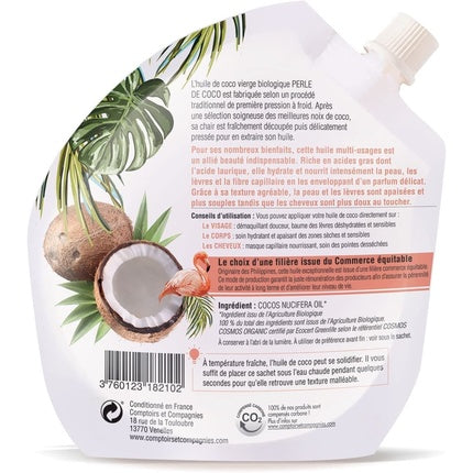 Ulei de Cocos Virgine Comptoirs Et Compagnies, 250ml