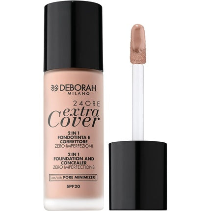 Concealer Deborah 24 Ore Extra Cover, SPF20, Fair