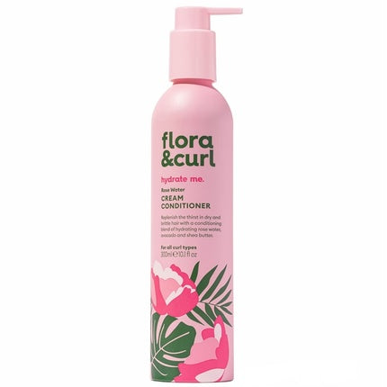 Condiționator cremă Floracurl Rose Water, 300ml