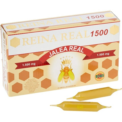 Fiole lăptișor de matcă, Robis Real Queen, 20ml