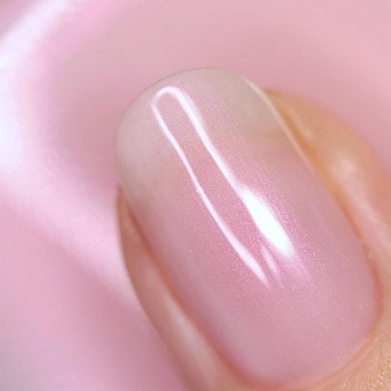 Lac de unghii Nails Inc. Glow Naturale Glowing Nail Polish Duo, 2 x 14 ml, roz pal