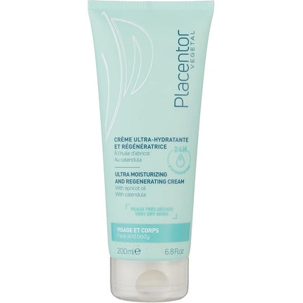 Crema de față Placentor Vegetal, Ultra Moisturizing Regenerating, 200ml
