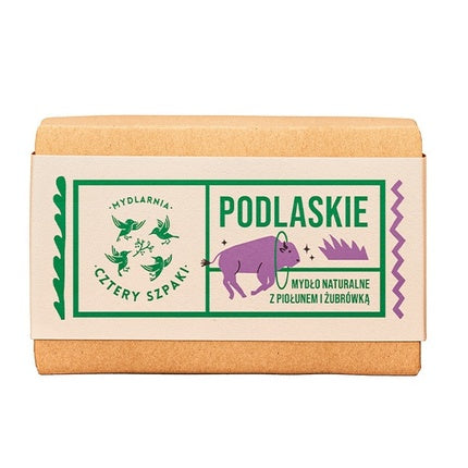 Mydlarnia Cztery Szpaki Natural Soap Bar Podlaskie, 110 g