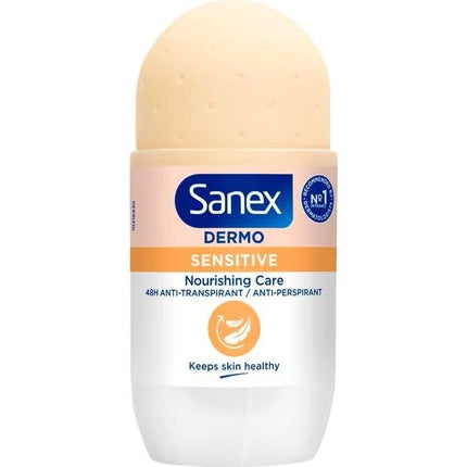 Deodorant roll-on Sanex Dermo Sensitive, anti-perspirant, protecție 48 h, pentru unisex
