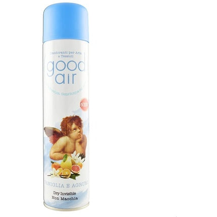 Ebano Ebony Good Air Deodorant Spray, Vanilla și Citrus, White