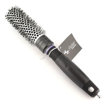 Nebul Ceramic Ionic Round Brush 25mm, Negru