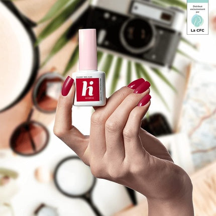 Ojă Gel, Hi Hybrid, Cherry Red, 5ml
