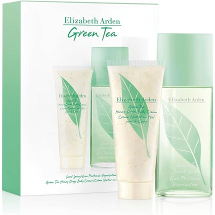 Set cadou parfum, Elizabeth Arden, Green Tea, 3 piese