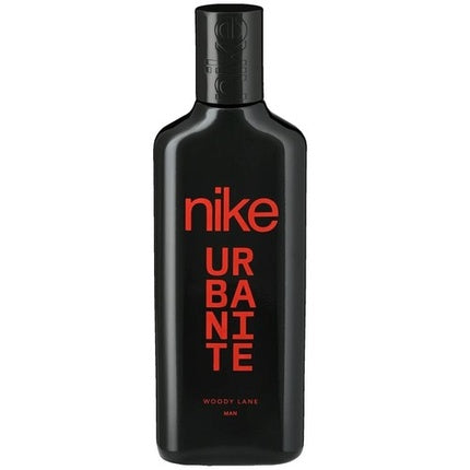 Urbanite Woody Lane Man Eau de Toilette Spray, 75ml, Sticlă neagră cu design minimalist