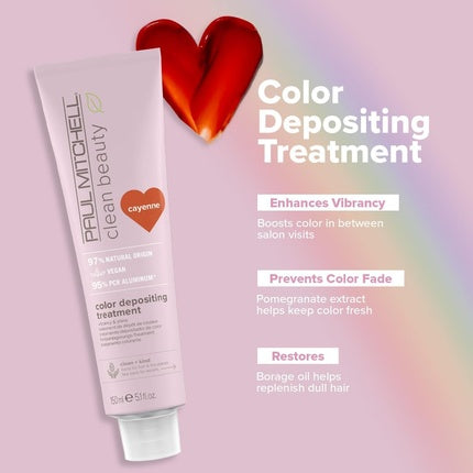 Tratament Colorare Păr, Paul Mitchell, Cayenne, 150ml