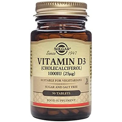 Solgar Vitamina D3 1000 IU, 90 tablete