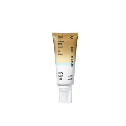 Ulei de soare uscat SPF30, Seventyone, rezistent la apă pentru față, corp și păr, 100 ml